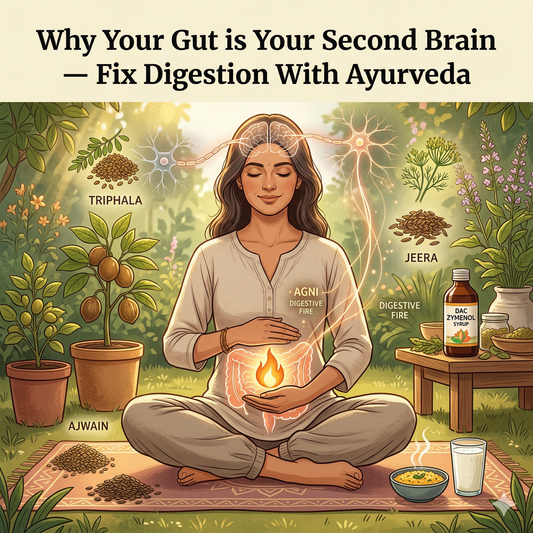 Why Your Gut is Your Second Brain — Fix Digestion With Ayurveda